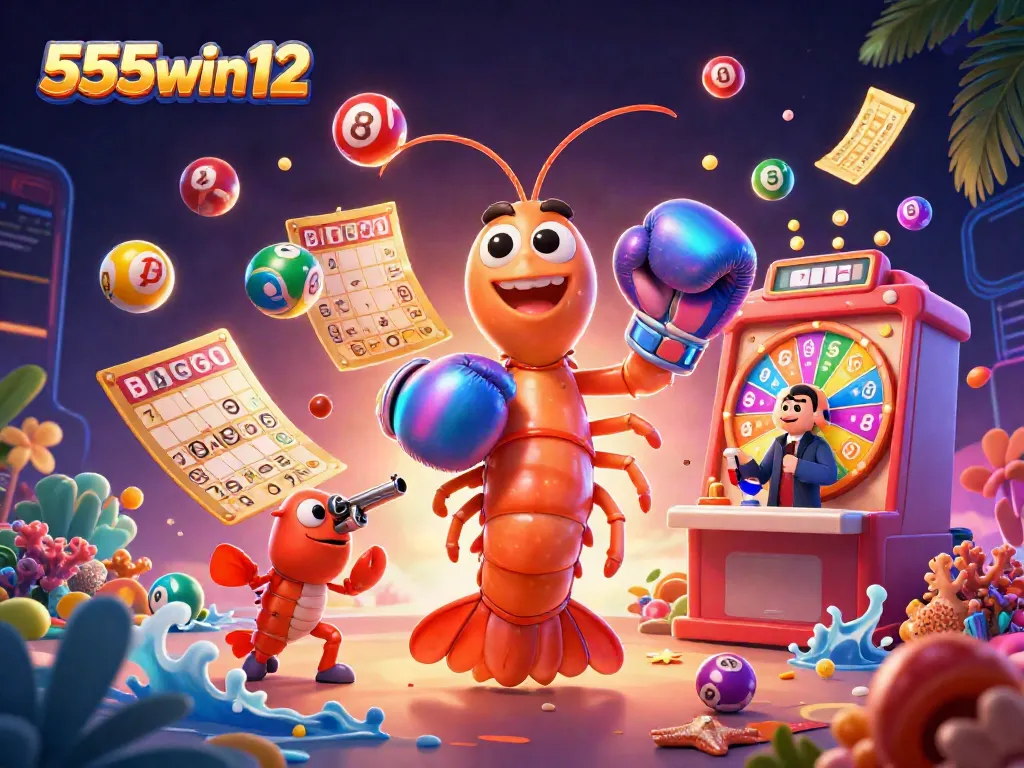 Engage in exciting gameplay with 555win 12, featuring dynamic lottery and bingo elements.