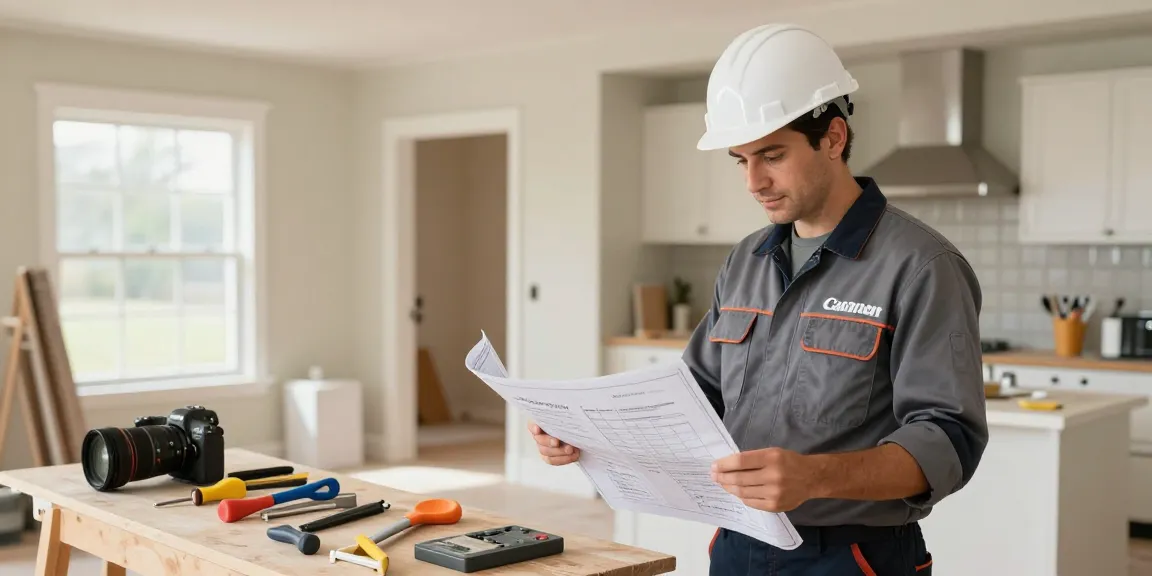 IPTV services by local trusted provider with professional contractor reviewing project plans.