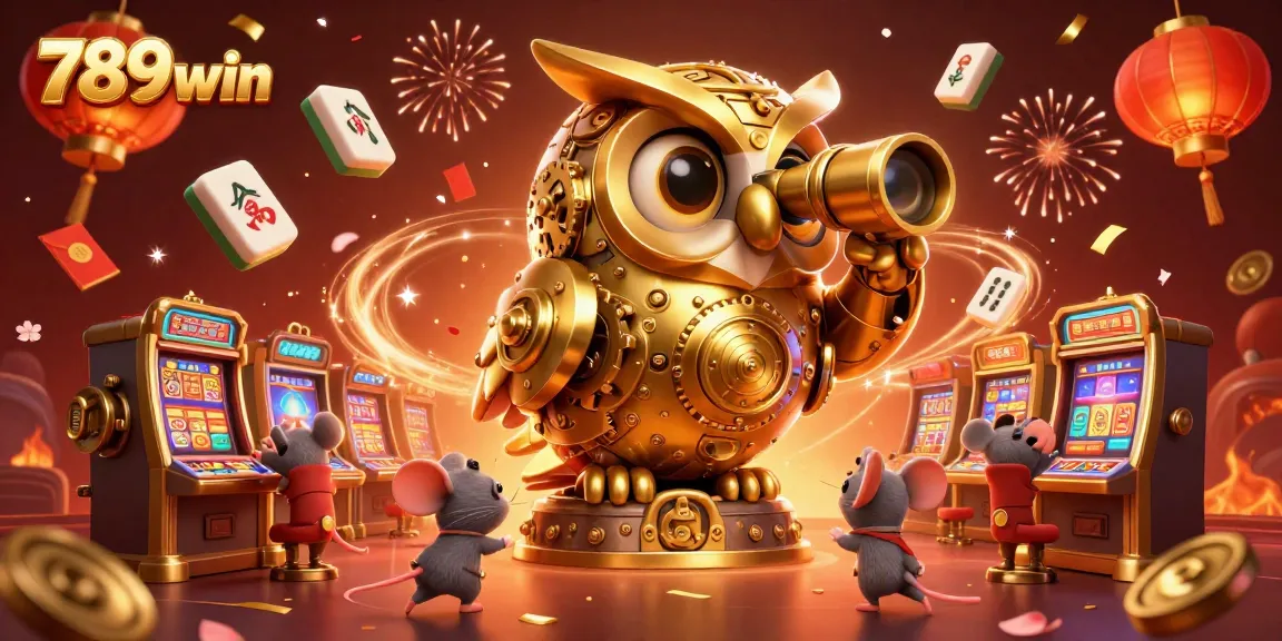 Experience the excitement of 789win in a vibrant online casino setting with golden elements.